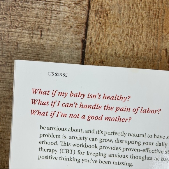 NEW The Pregnancy and Postpartum Anxiety Workbook Resource - Picture 3 of 5